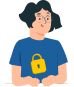 A generic square placeholder image with rounded corners in a figure.