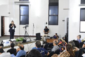 Foto da auditora Maytê Aguiar
