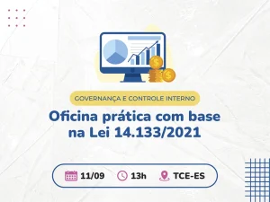Participe do painel interativo sobre governança e controle interno. As inscrições estão abertas!